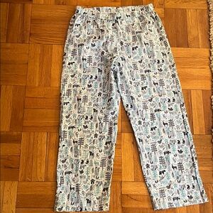 Roberta Roller pajama pants size large new